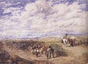 David Cox Keep the Left Road (mk47) oil painting on canvas